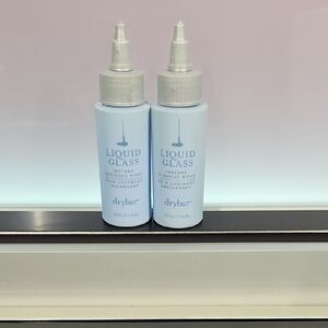 NEW Drybar Liquid Glass Instant Glossing Rinse Duo 2 pc bundle 1.7 fl oz each